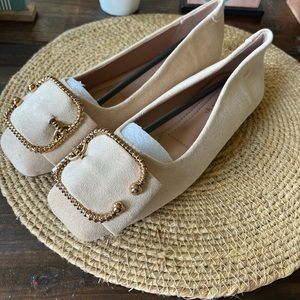 Beige Flats